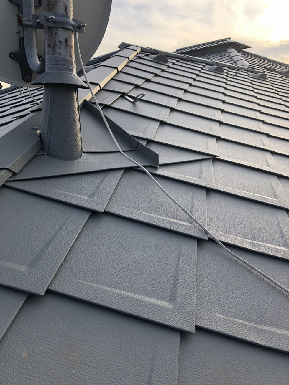 copertura in alluminio