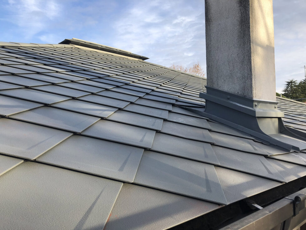 copertura in alluminio