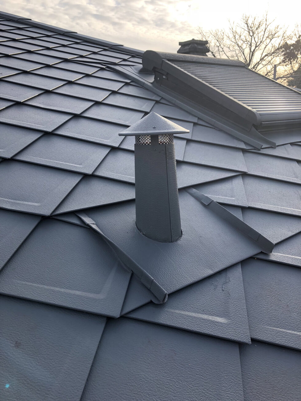 copertura in alluminio