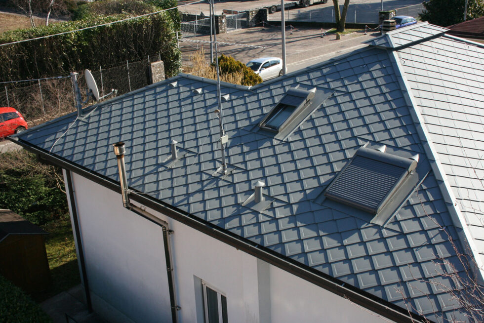 copertura in alluminio