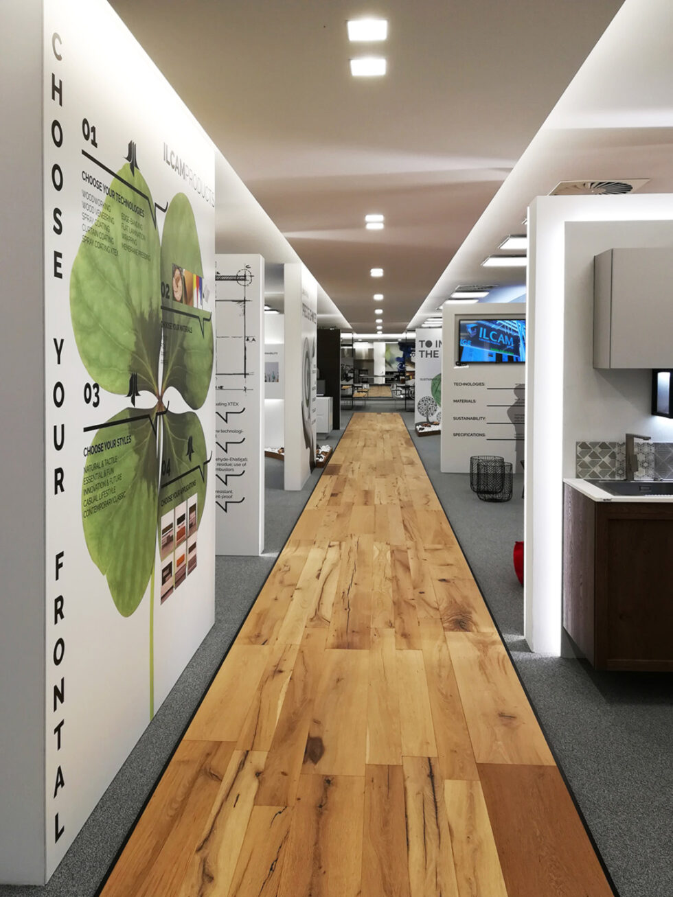 new showroom for ilcam group