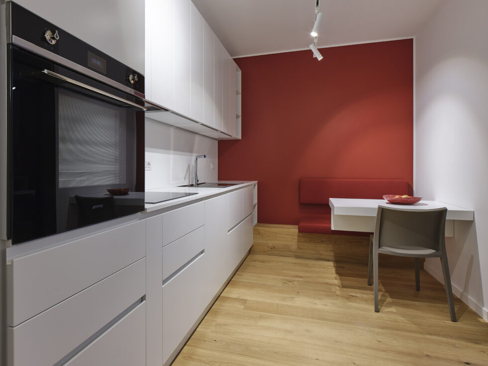 Luci e composizione nello spazio di un ambiente privato