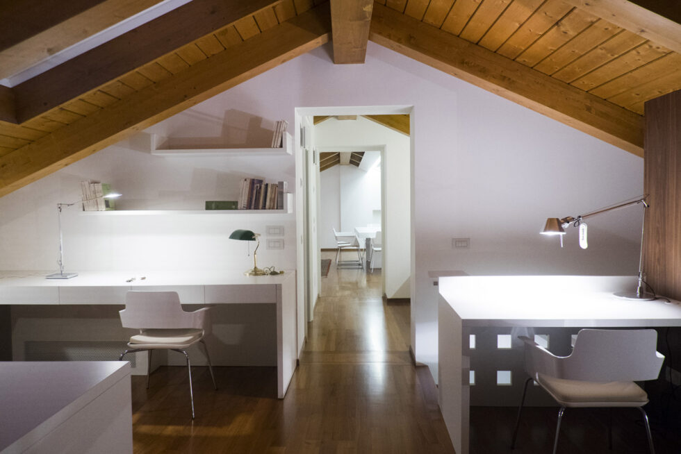 Sottotetto - progetto arch. Toson & Mocchiutti