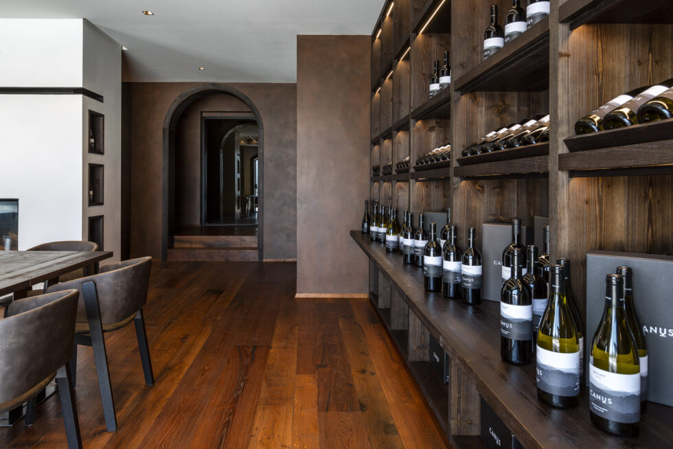 Canus, tra vino e design